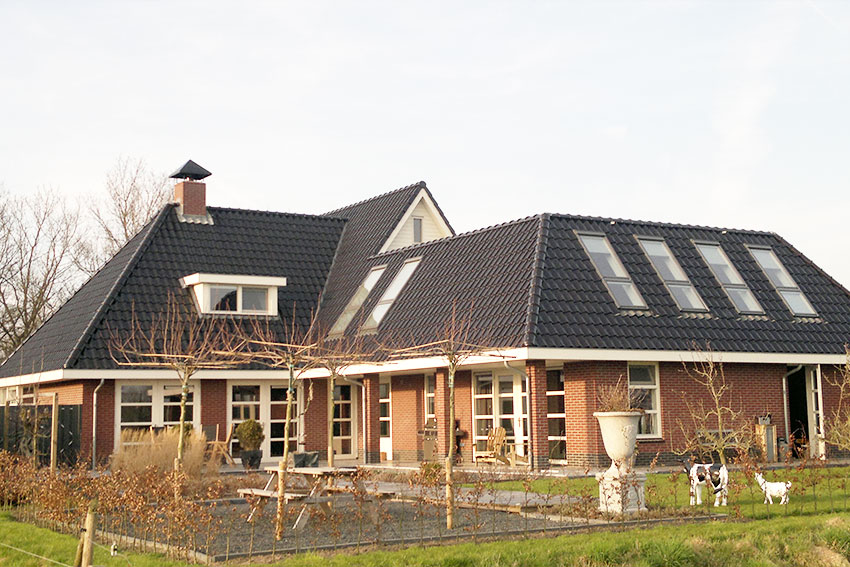 Verbouwen doe je met Bouwbedrijf Hummel uit Haulerwijk, zoals deze woonboerderij